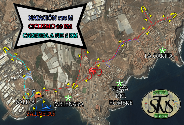 La prueba se disputará en un circuito con tres sectores entre Salinetas y La Garita (Foto TA)